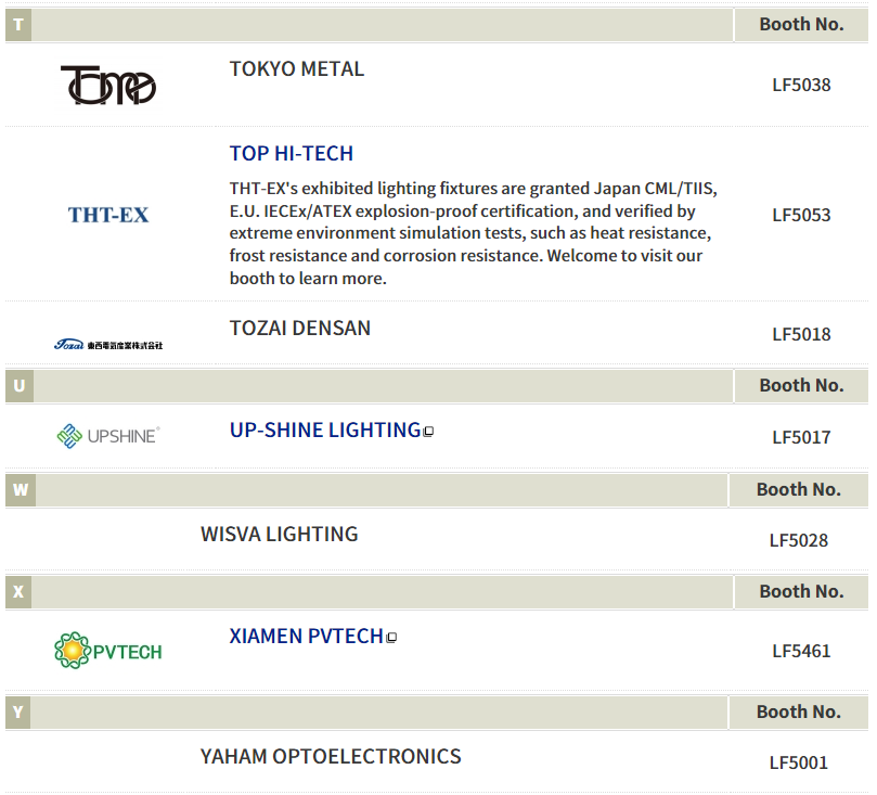 2025年日本东京LED照明展览会 LIGHTING FAIR - WorldExpoin